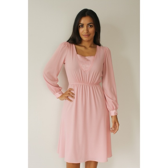 Hal Ferman Dresses & Skirts - Hal Ferman x Vintage 1970’s Ballet Baby Pink Dress